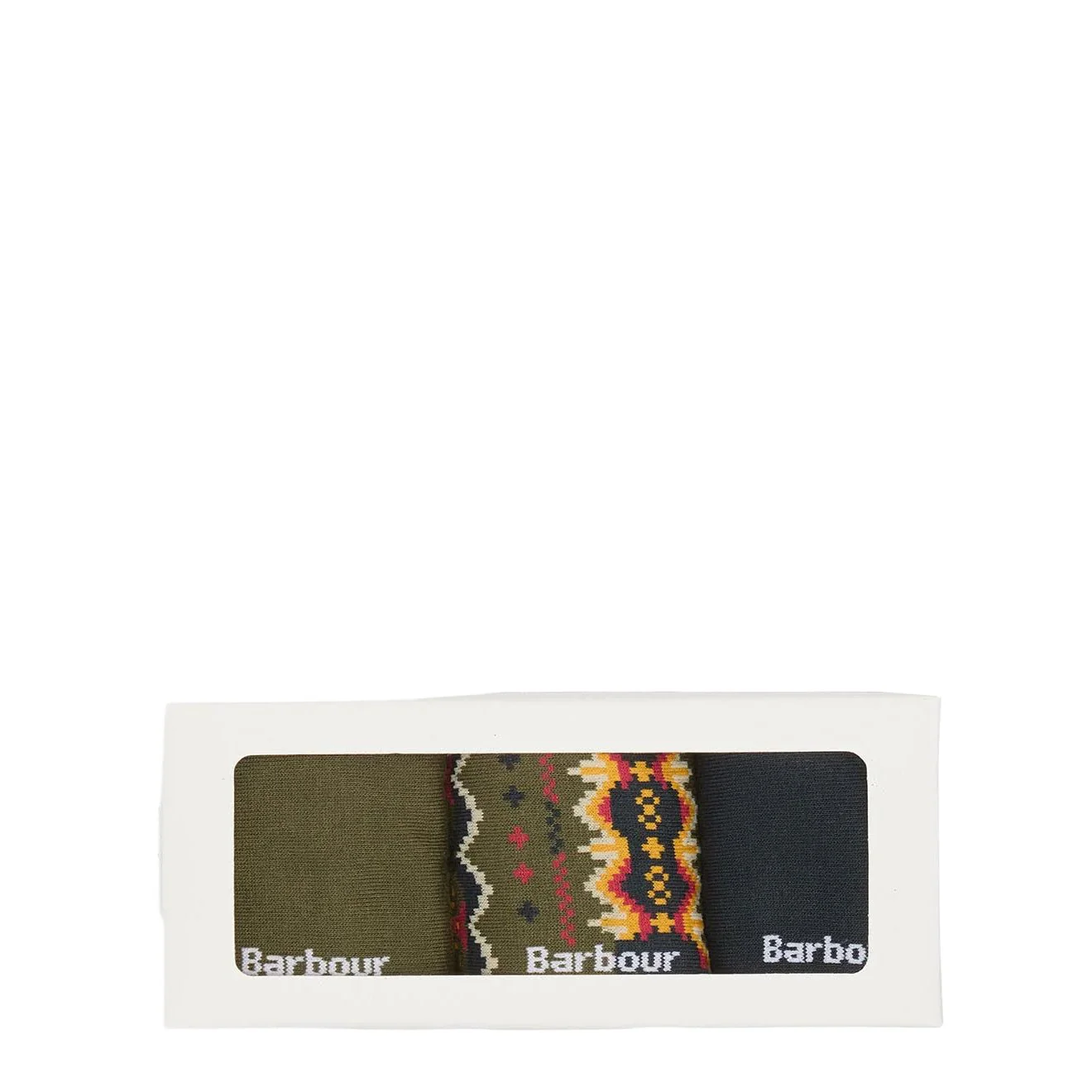 Barbour Case Sock Gift Set Classic Tartan - Image 3