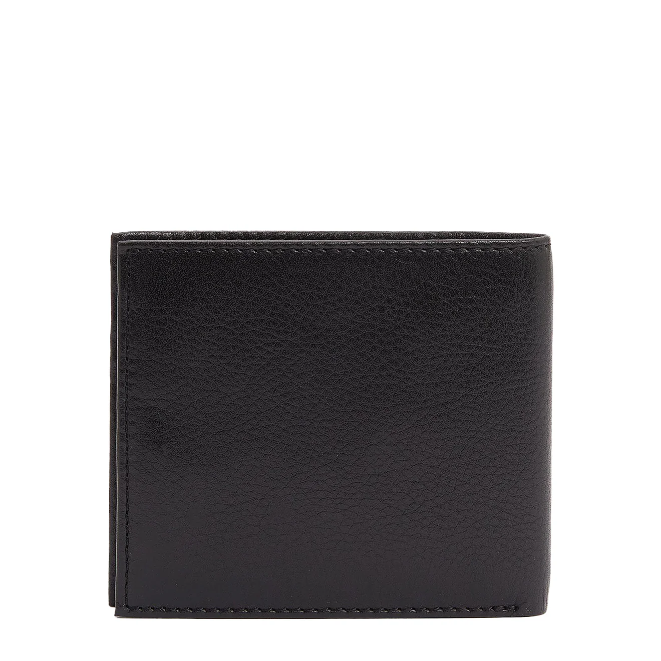 Barbour Colwell Leather Billfold Wallet Black/Classic - Image 2