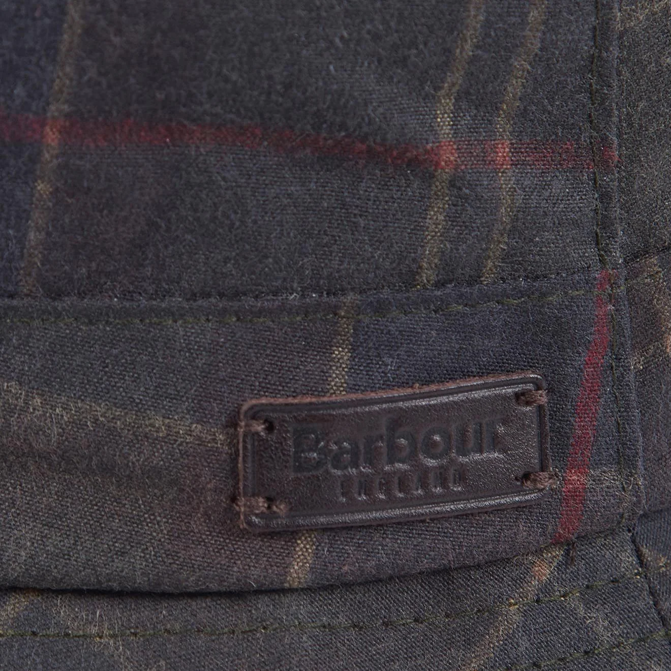 Barbour Darwen Wax Bucket Hat Classic - Image 3