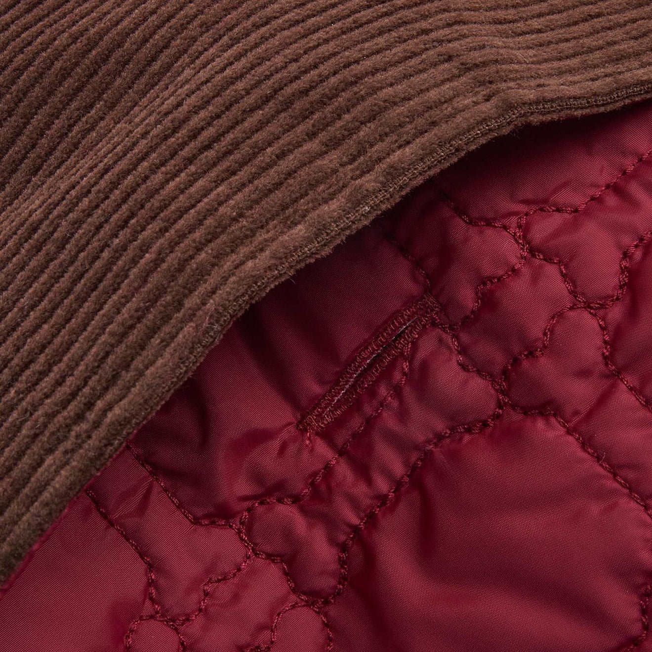 Barbour Dog Bone Quilted Dog Coat Cranberry - Image 3