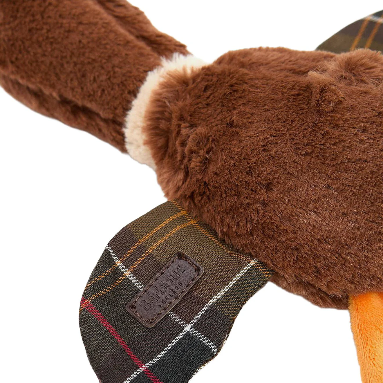 Barbour Dog Flying Duck Toy Brown - Image 3
