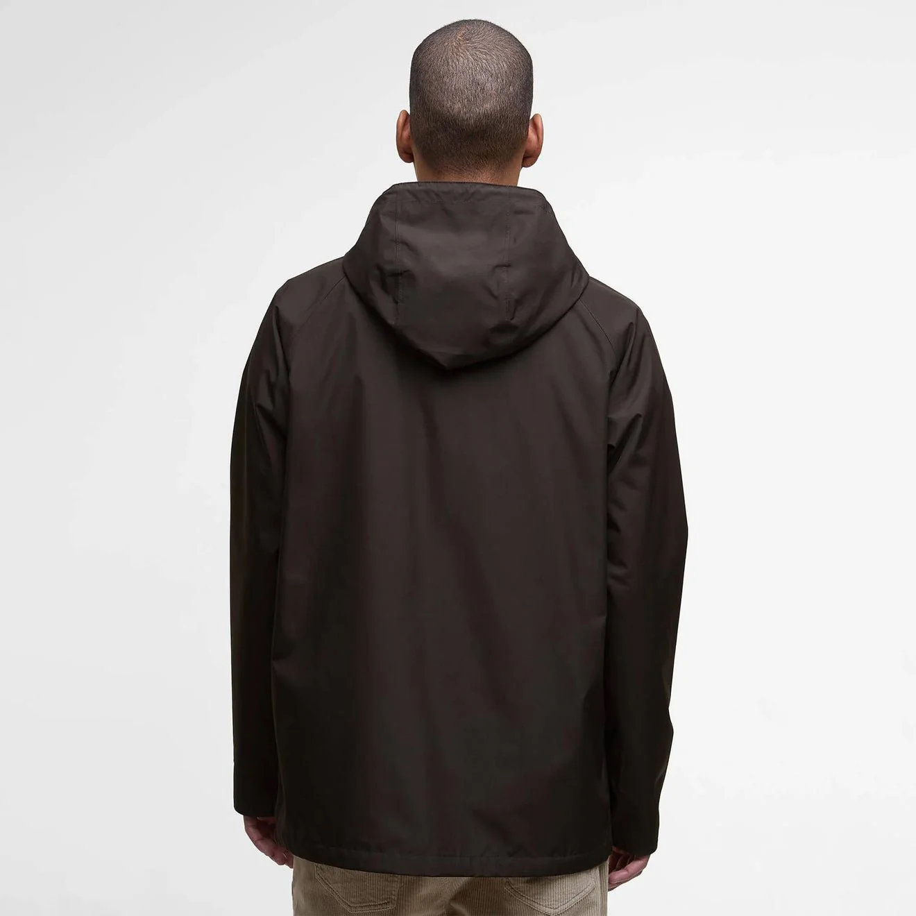Barbour Domus Waterproof Jacket Black Oak - Image 3