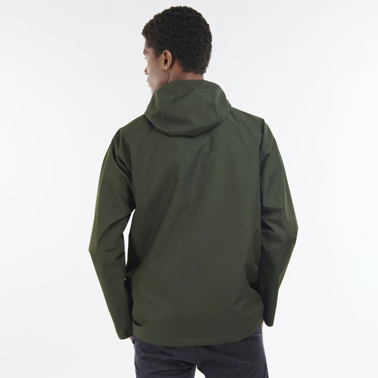 Barbour Domus Waterproof Jacket Sage/Classic - Image 4