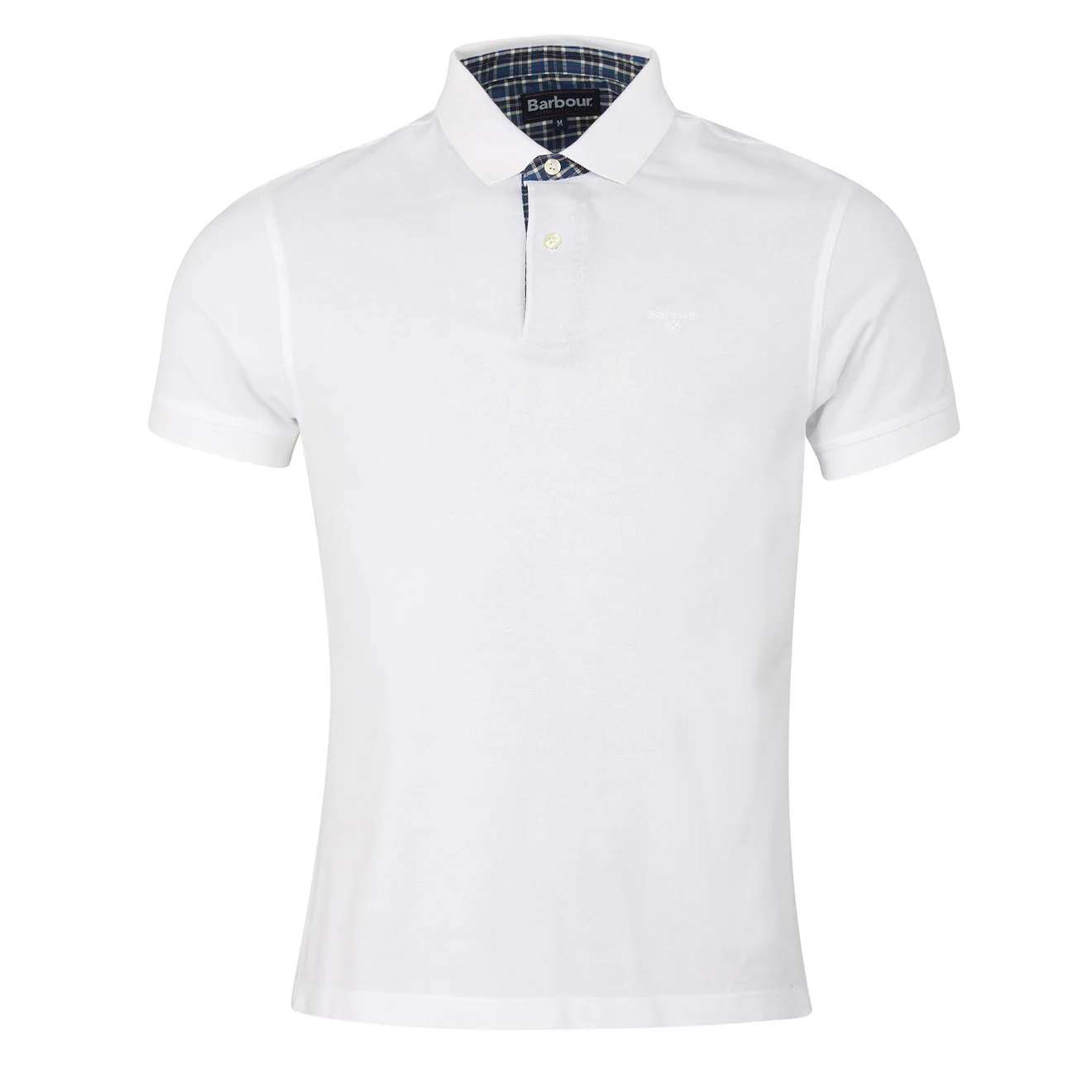 Barbour Dunbar Polo Shirt White