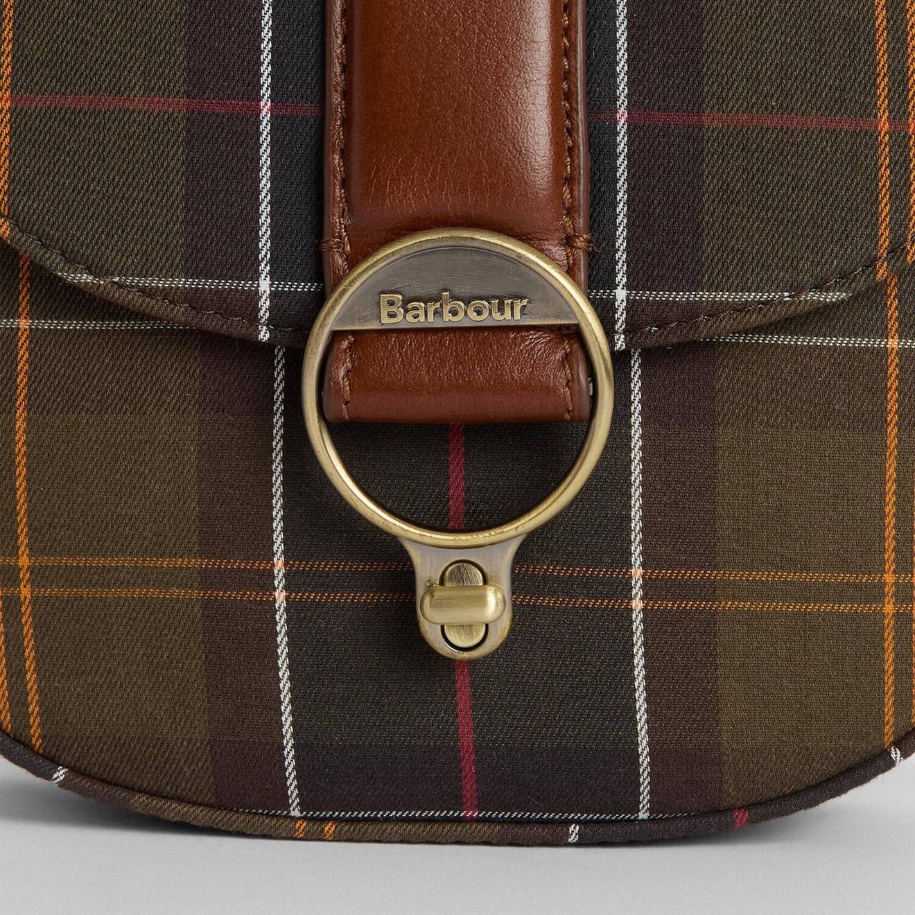 Barbour Elm Tartan Crossbody Bag Classic Tartan - Image 6