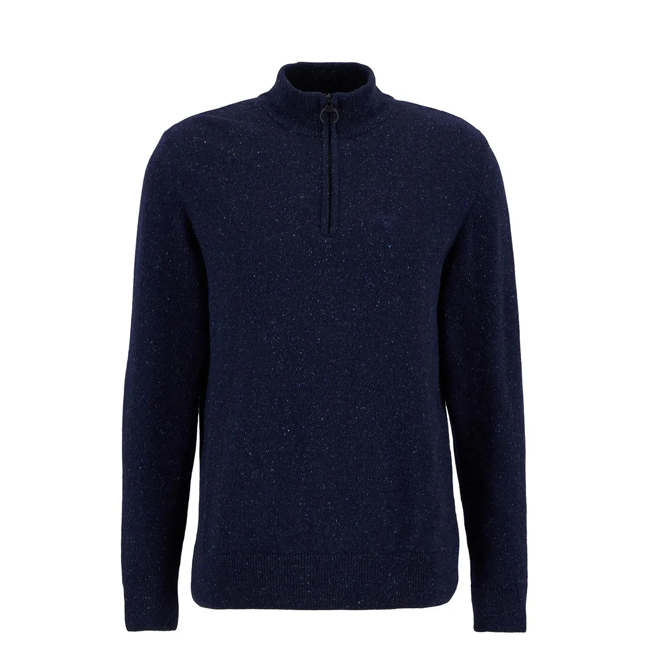 Barbour Essential Tisbury Half Zip Knitted Jumper Navy