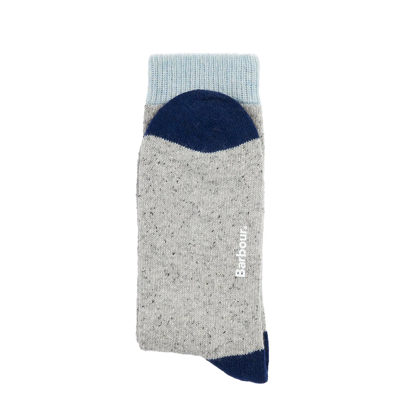Barbour Fair Isle Sock 2 Pack Blue Granite Mix - Image 2