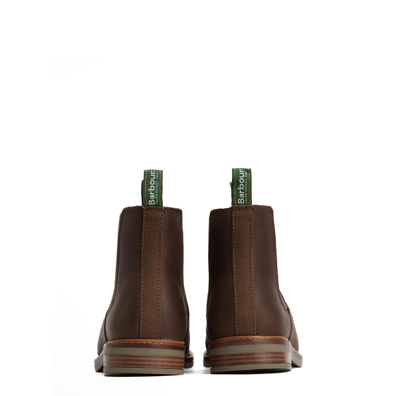 Barbour Farsley Chelsea Boots Choco - Image 3