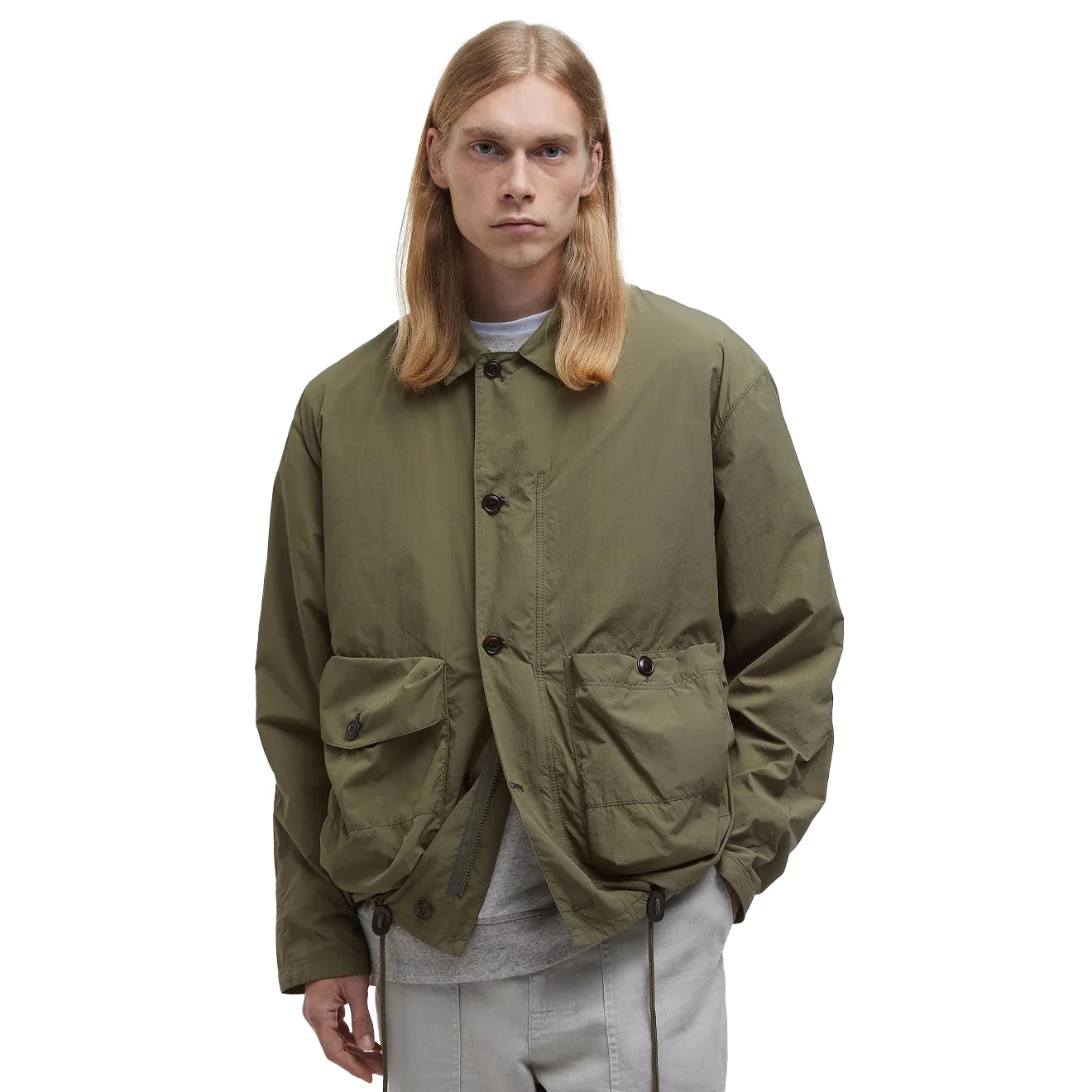 Barbour Fatigue Casual Jacket Burnt Olive - Image 2