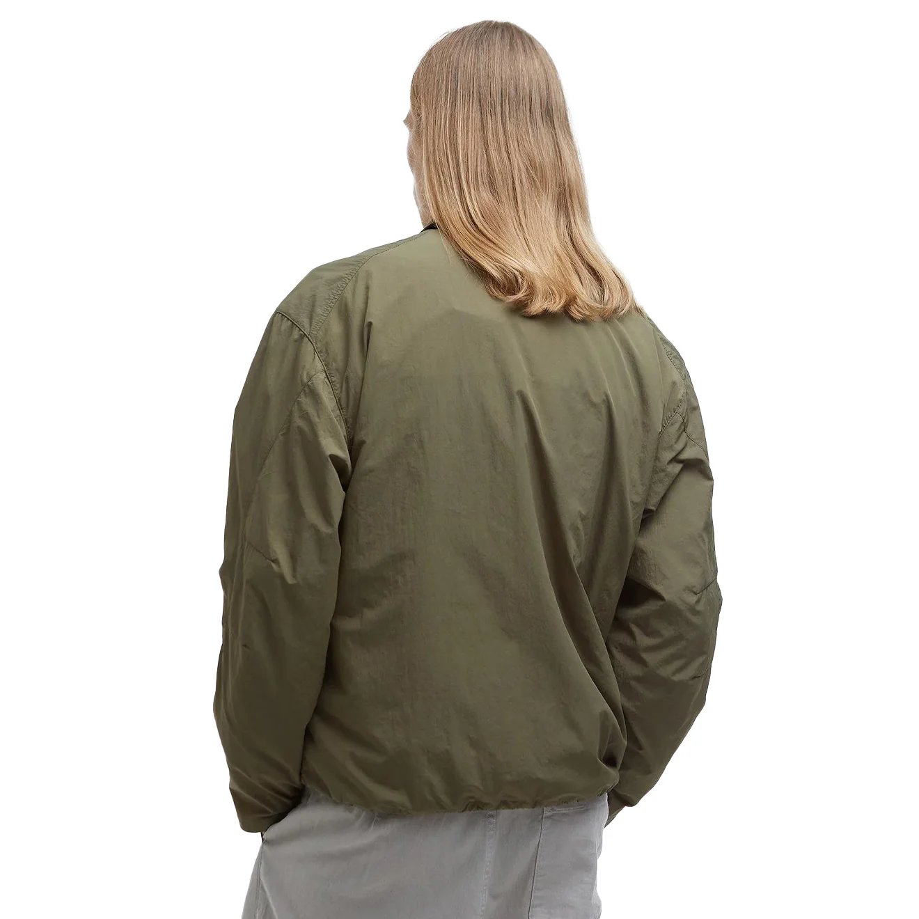 Barbour Fatigue Casual Jacket Burnt Olive - Image 3