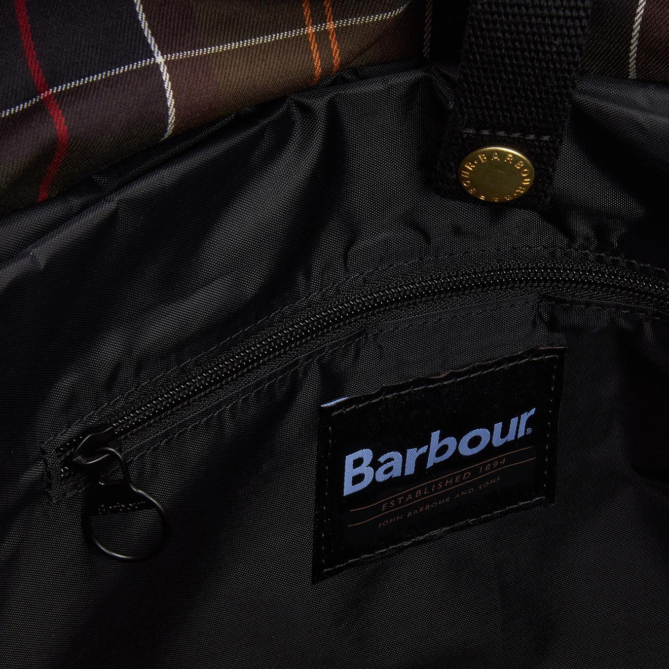Barbour Field Wax Holdall Olive/Black - Image 2