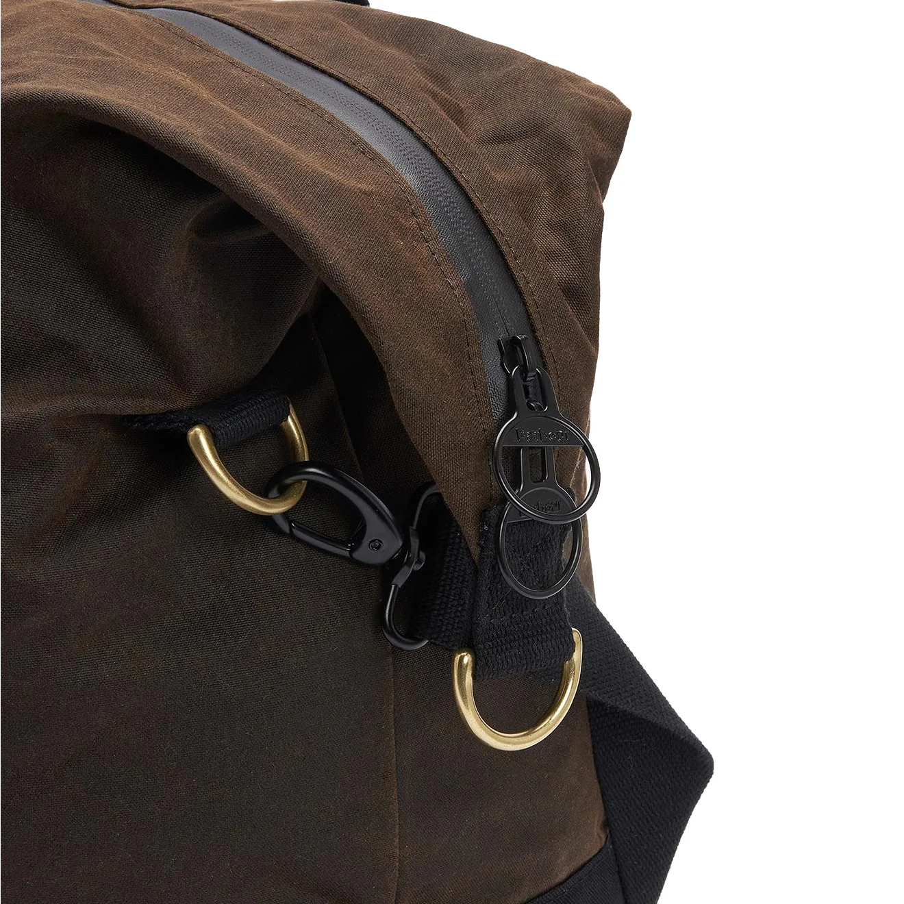 Barbour Field Wax Holdall Olive/Black - Image 3