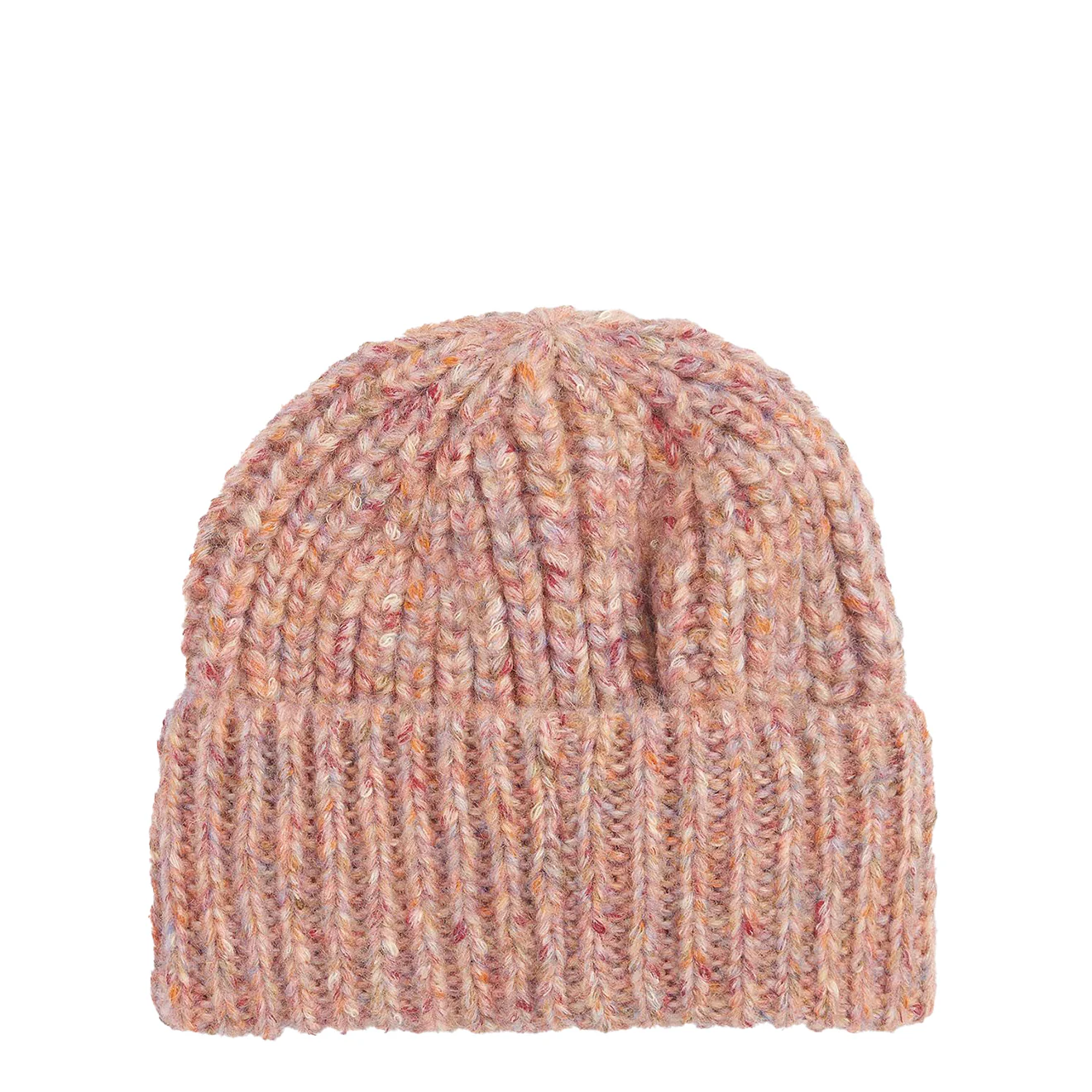 Barbour Greta Beanie Hat Pink Rust - Image 2