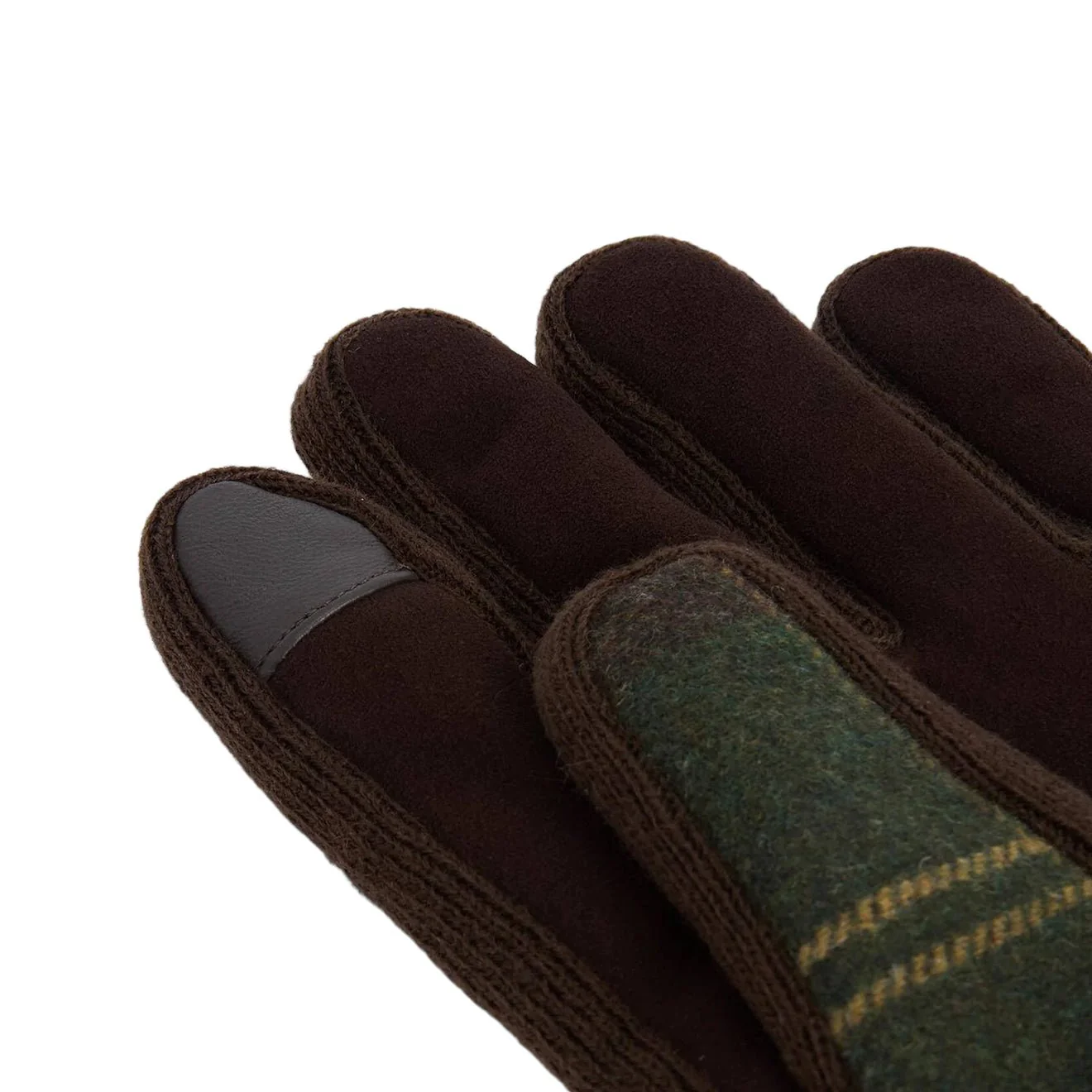 Barbour Hackney Tartan Gloves Classic Tartan - Image 2