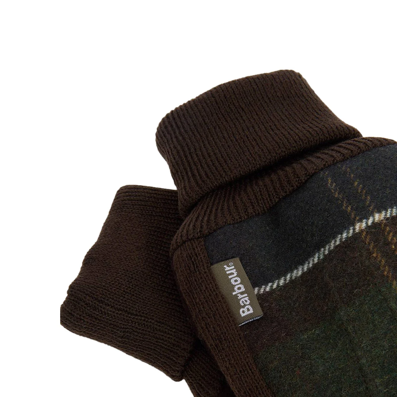 Barbour Hackney Tartan Gloves Classic Tartan - Image 3