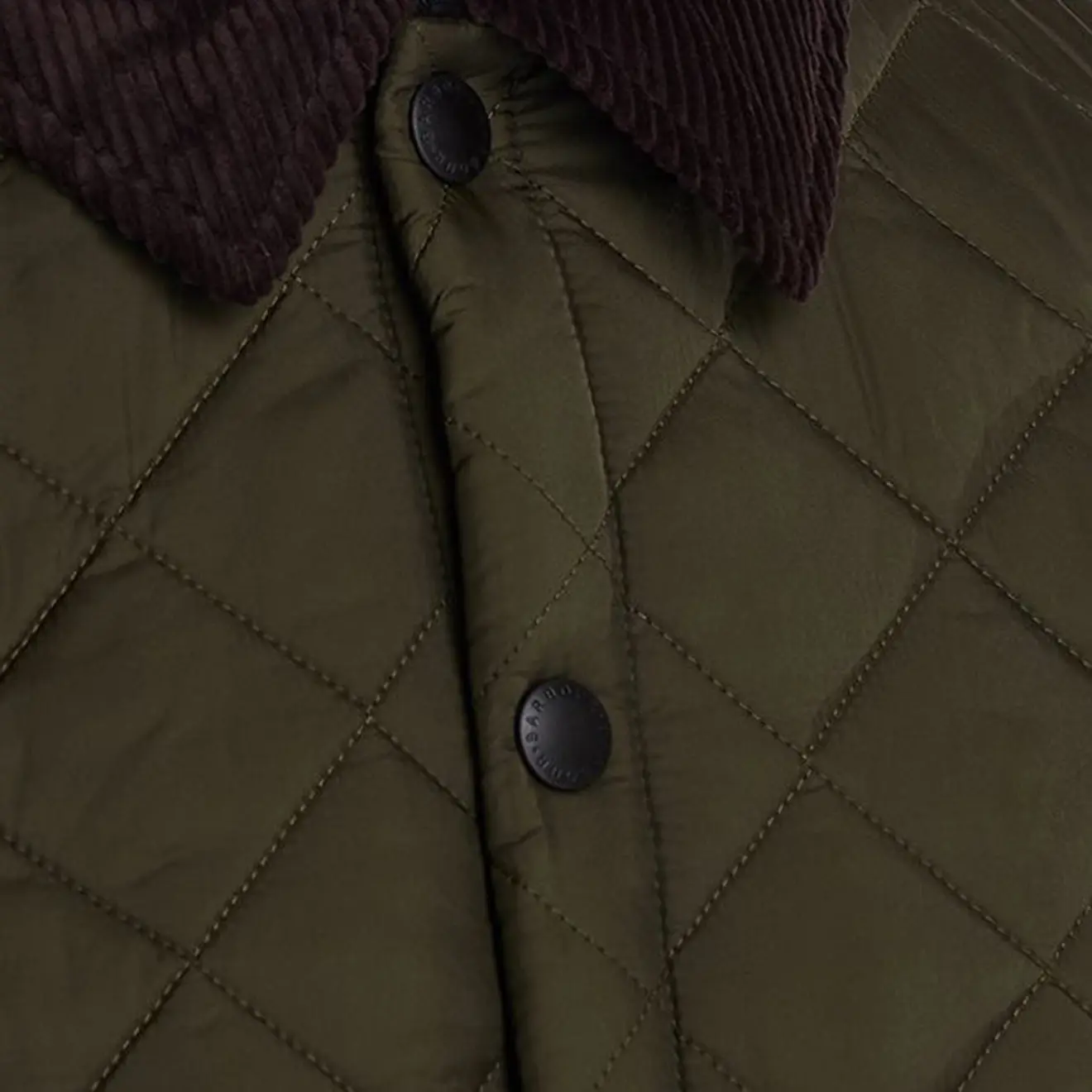 Barbour Heritage Liddesdale Quilt Jacket Olive - Image 2