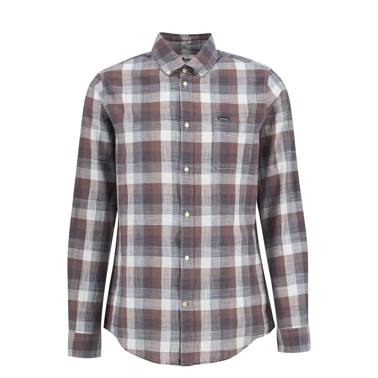 Barbour Hillroad Tailored L/S Shirt Peppercorn