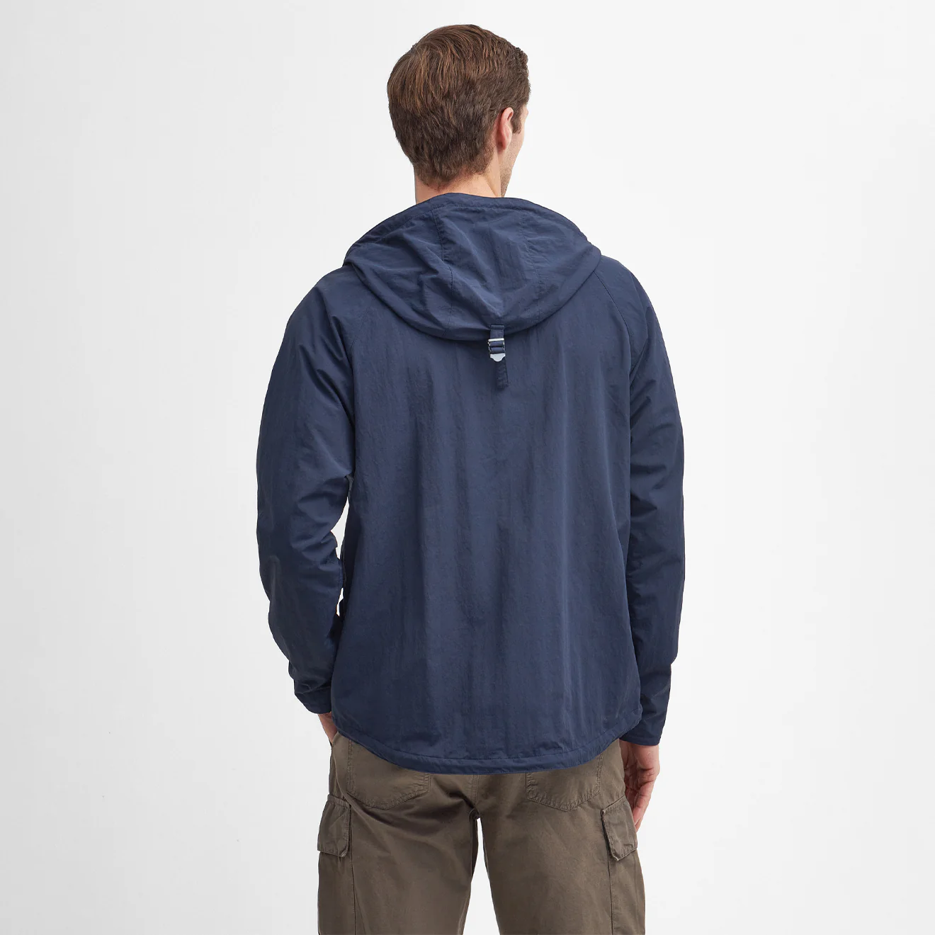 Barbour Hooded Utility Spey Jacket Navy - Image 3