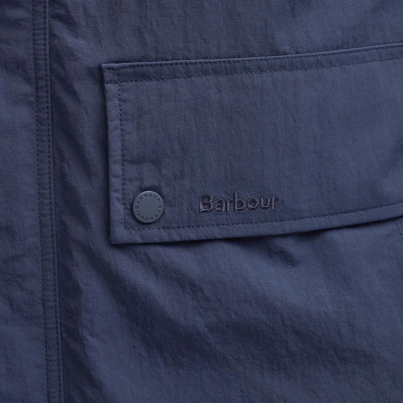 Barbour Hooded Utility Spey Jacket Navy - Image 5