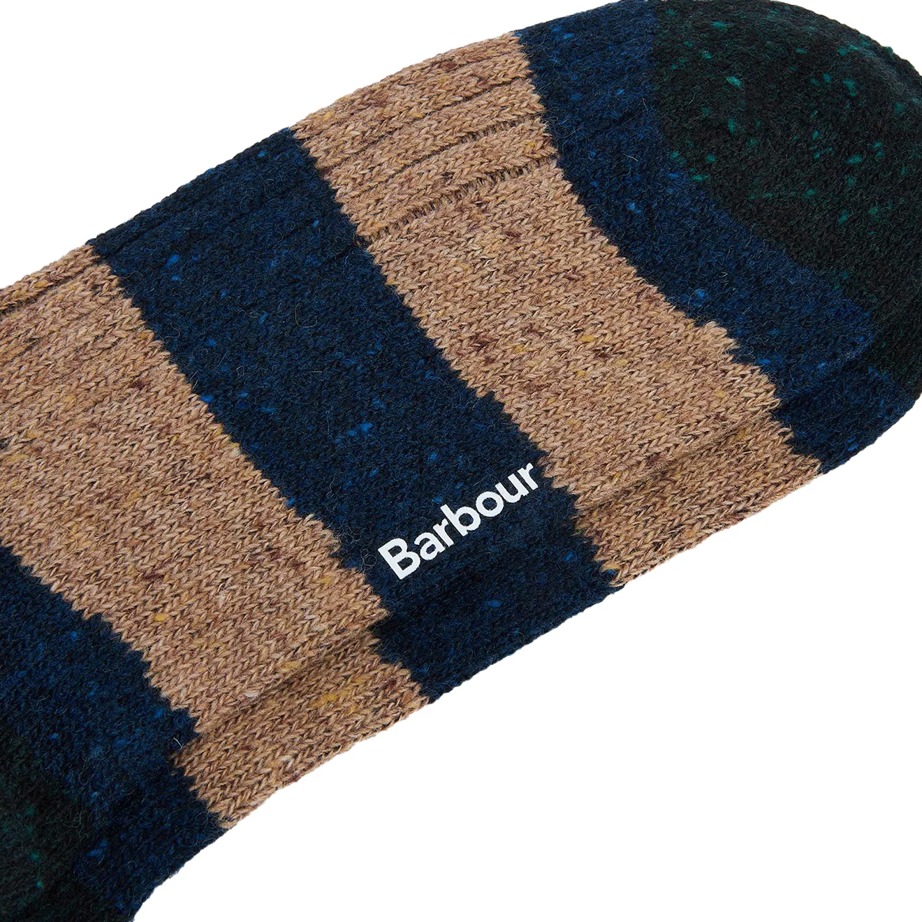 Barbour Houghton Sock 2 Pack Sandstone/Navy - Image 2