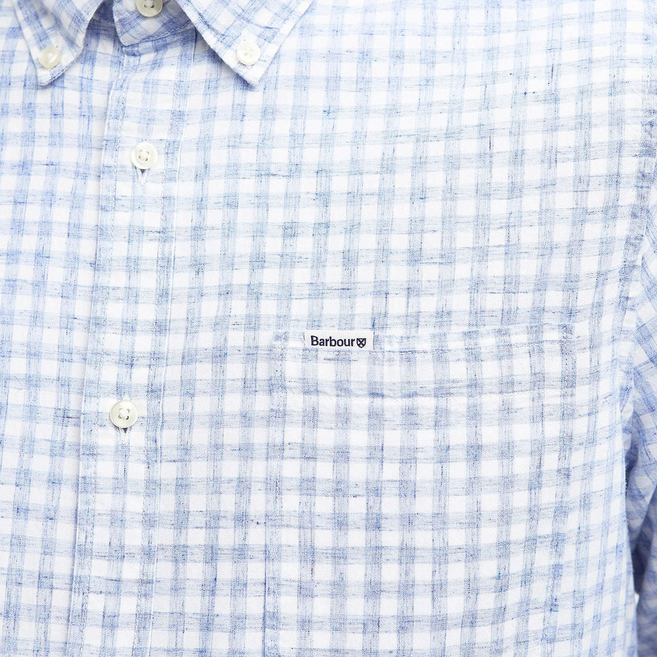 Barbour Kanehill Tailored Shirt Sky - Image 2