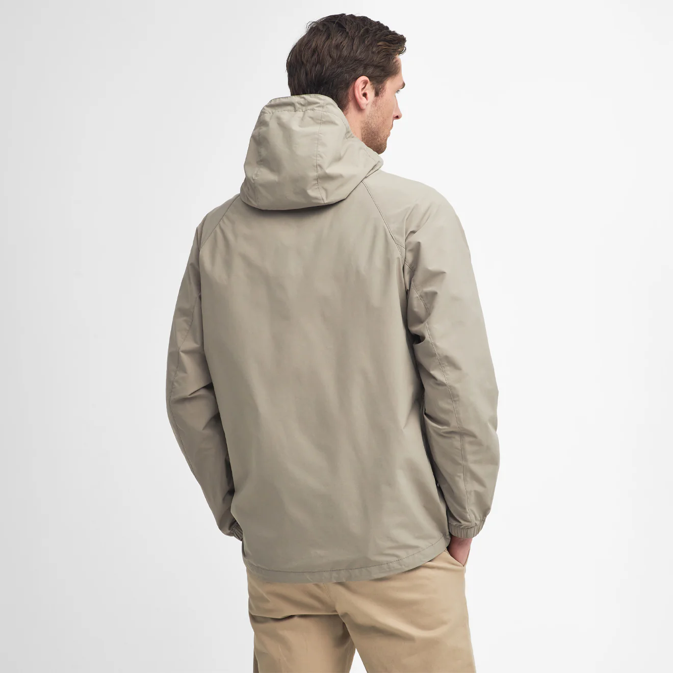 Barbour Kirkhill Showerproof Jacket Concrete - Image 3