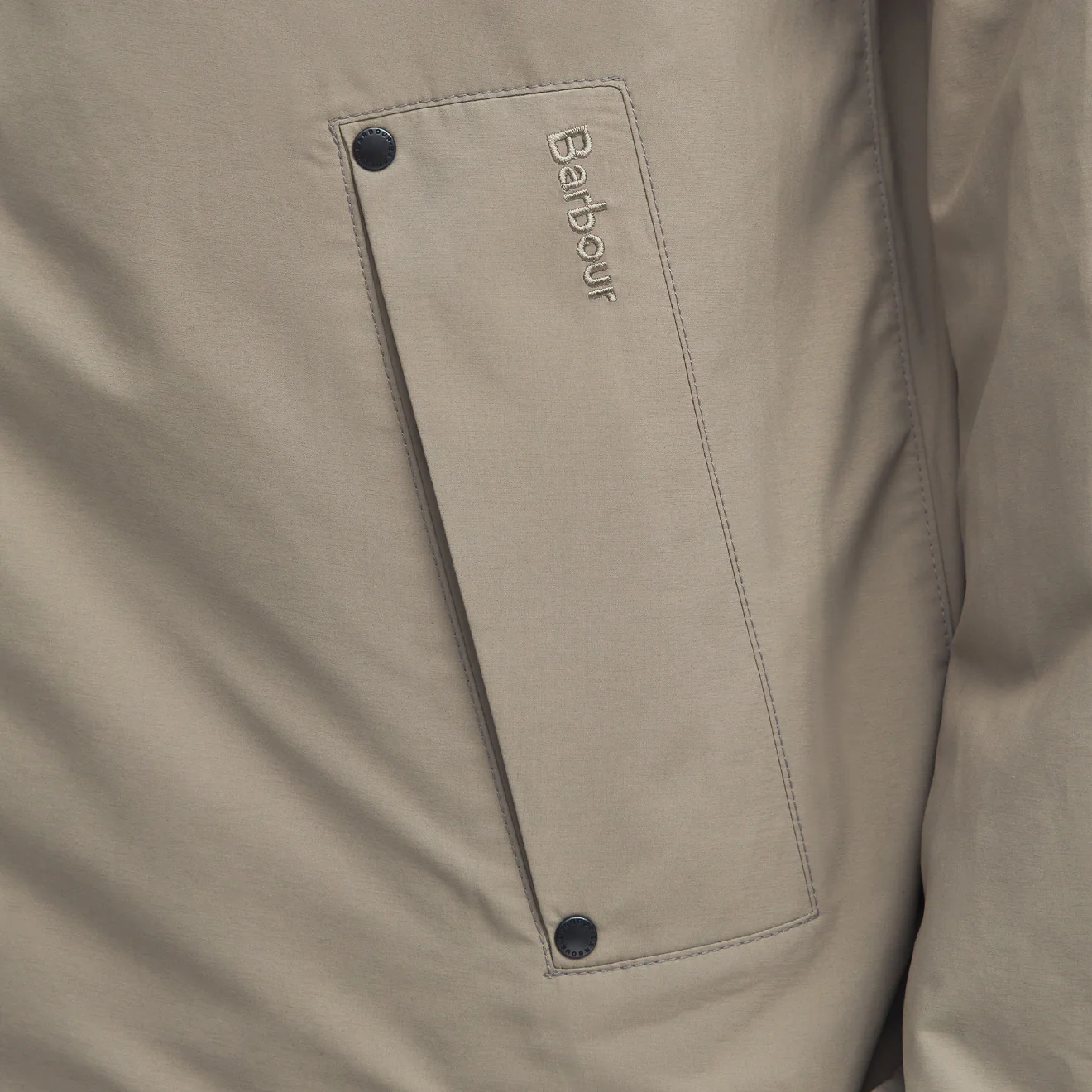 Barbour Kirkhill Showerproof Jacket Concrete - Image 5