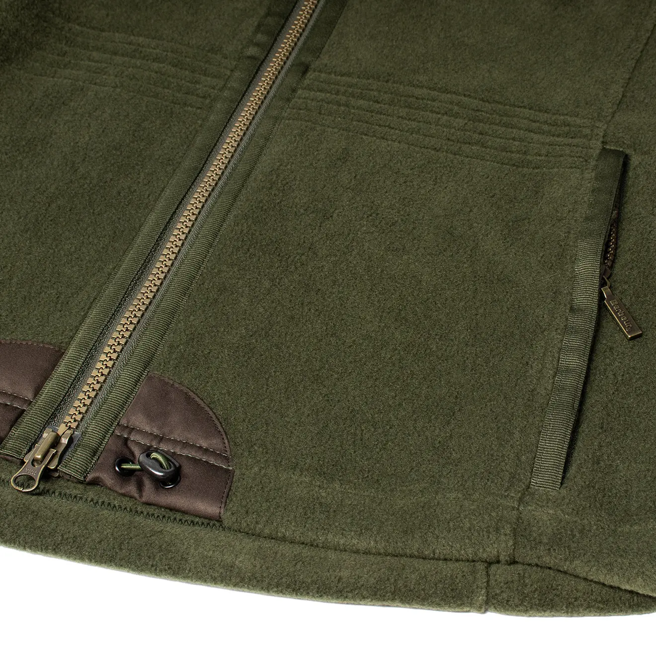 Barbour Langdale Fleece Gilet Olive - Image 5