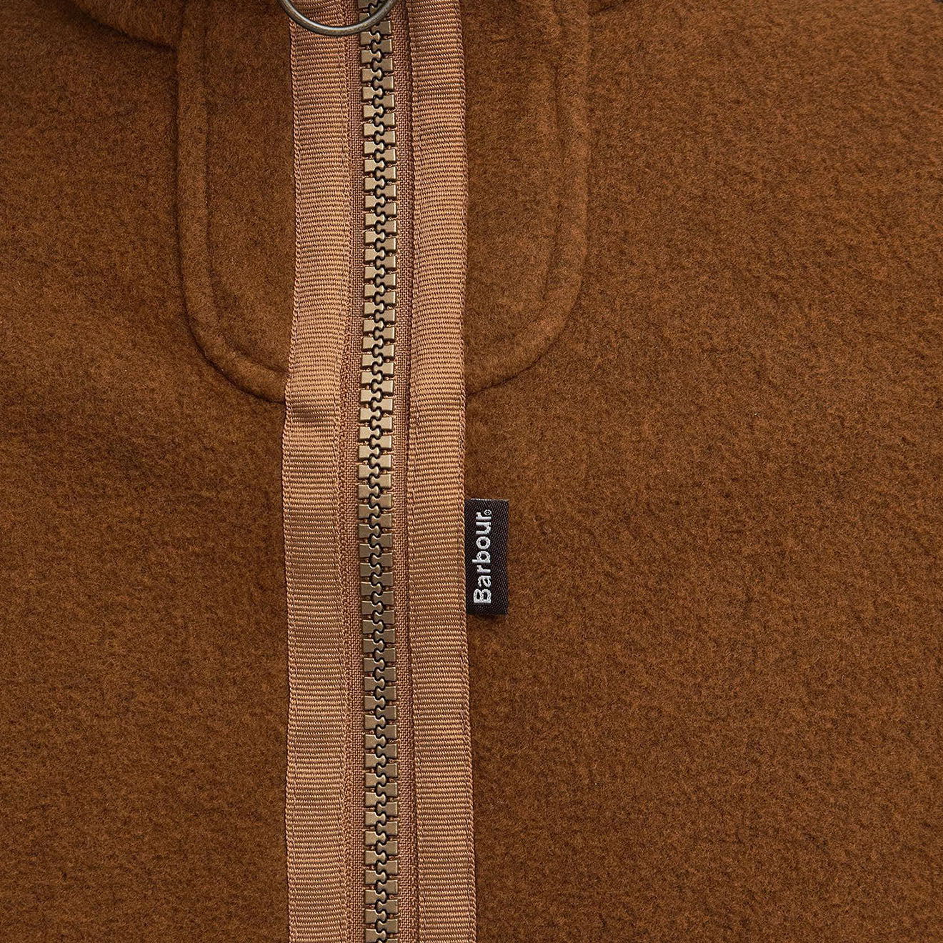 Barbour Langdale Fleece Gilet Rust Brown - Image 2