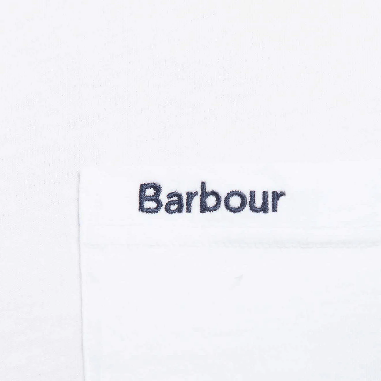 Barbour Langdon Pocket T-Shirt Classic White - Image 2