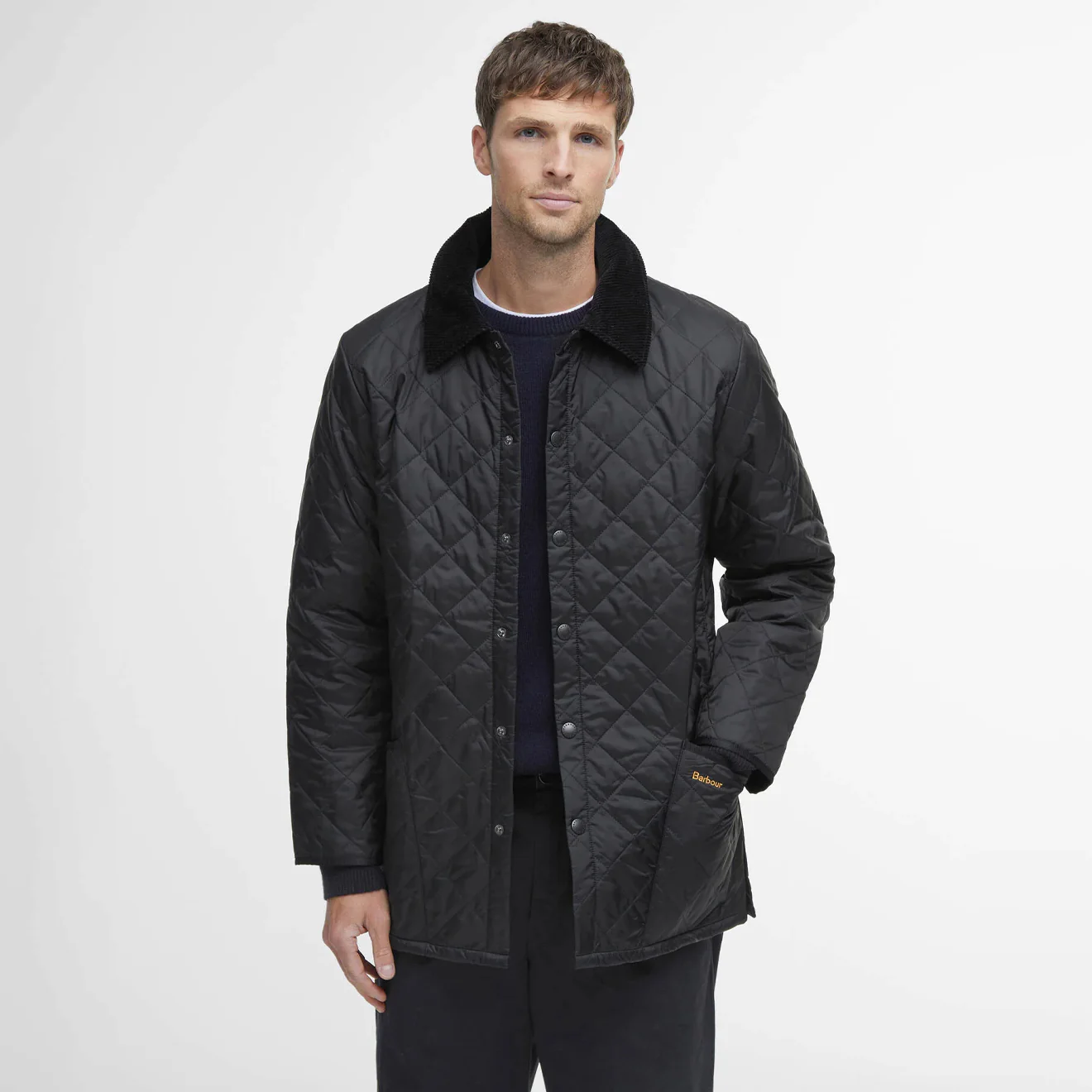 Barbour Liddesdale Quilt Jacket Black - Image 2