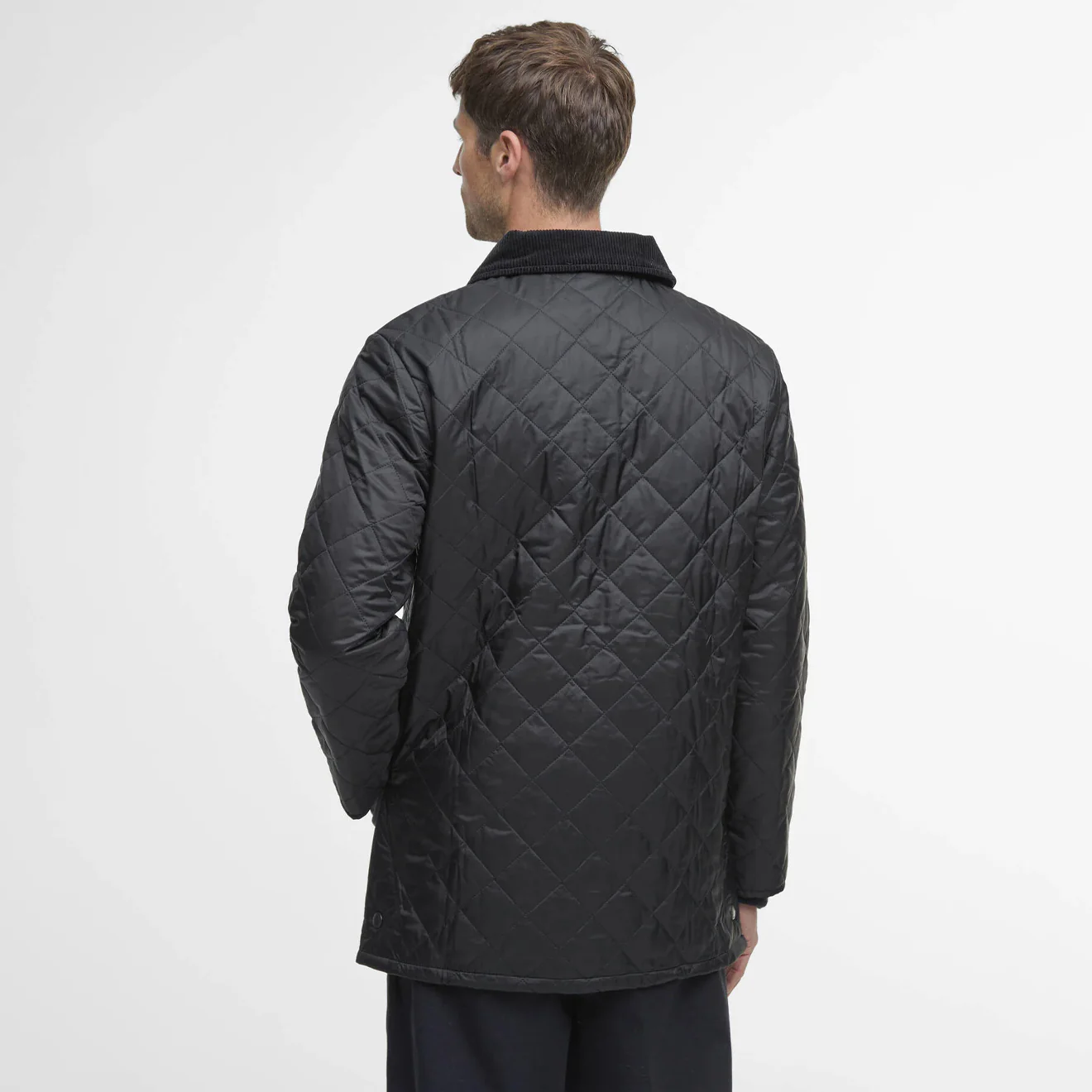 Barbour Liddesdale Quilt Jacket Black - Image 3