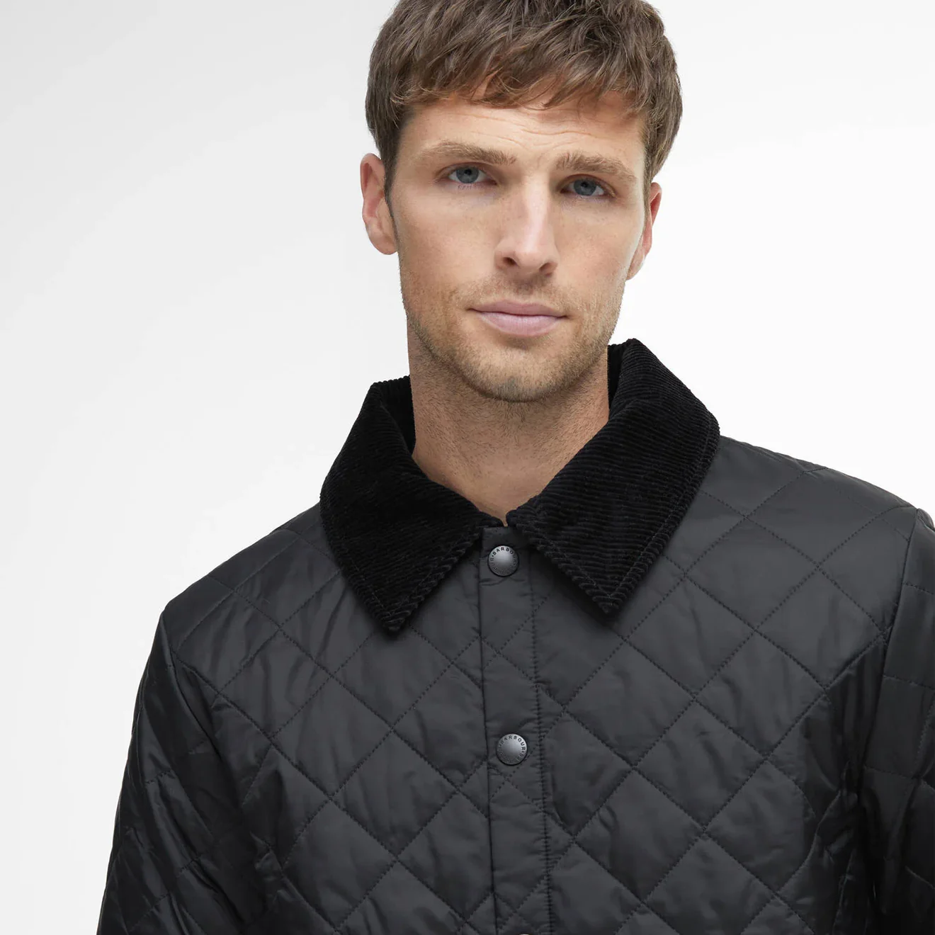 Barbour Liddesdale Quilt Jacket Black - Image 5