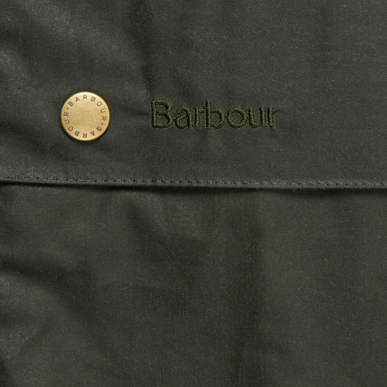 Barbour Lightweight Ashby Wax Jacket Archive Olive - Image 6