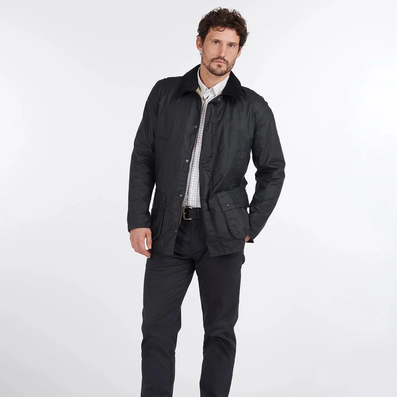 Barbour Lightweight Ashby Wax Royal Navy - Image 6