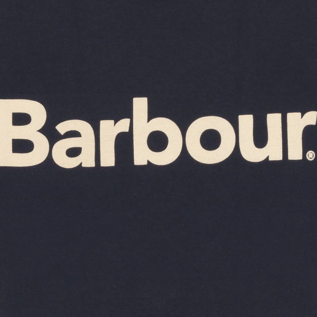 Barbour Logo T-Shirt New Navy - Image 3