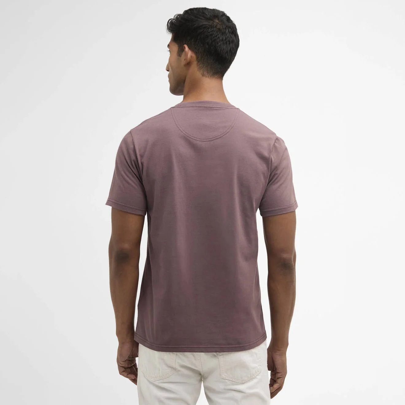 Barbour Logo T-Shirt Peppercorn - Image 3