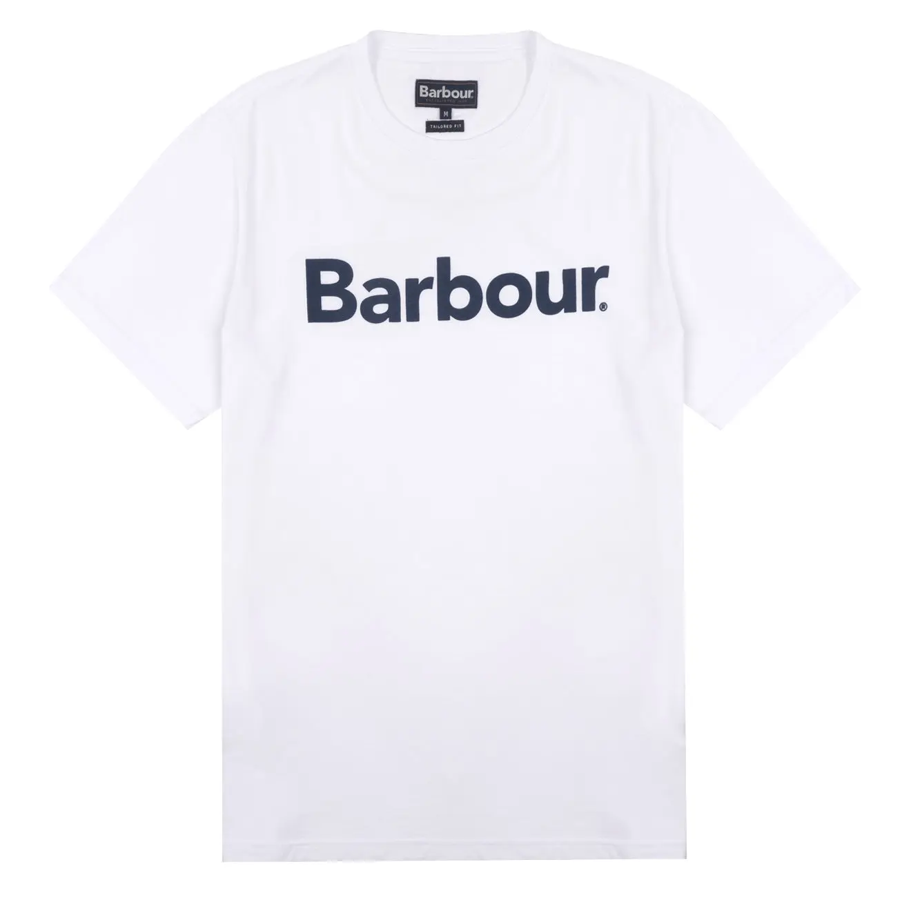 Barbour Logo T-Shirt White
