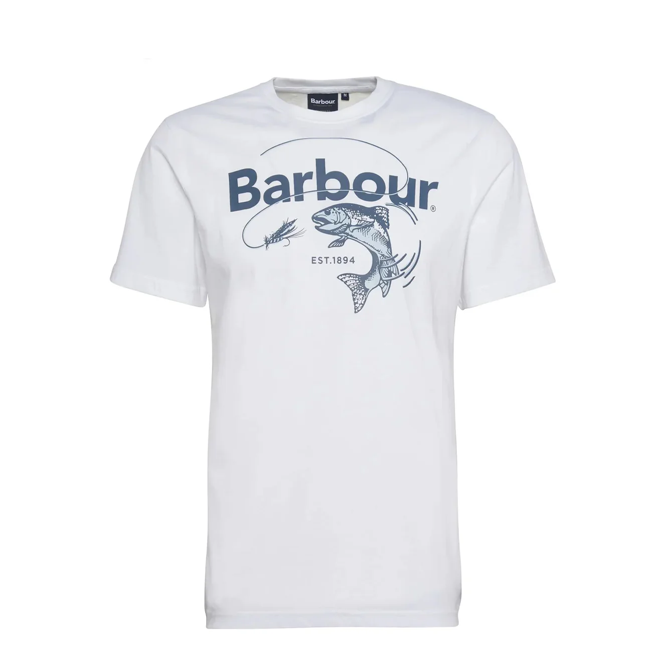 Barbour Lydd Graphic T-Shirt White