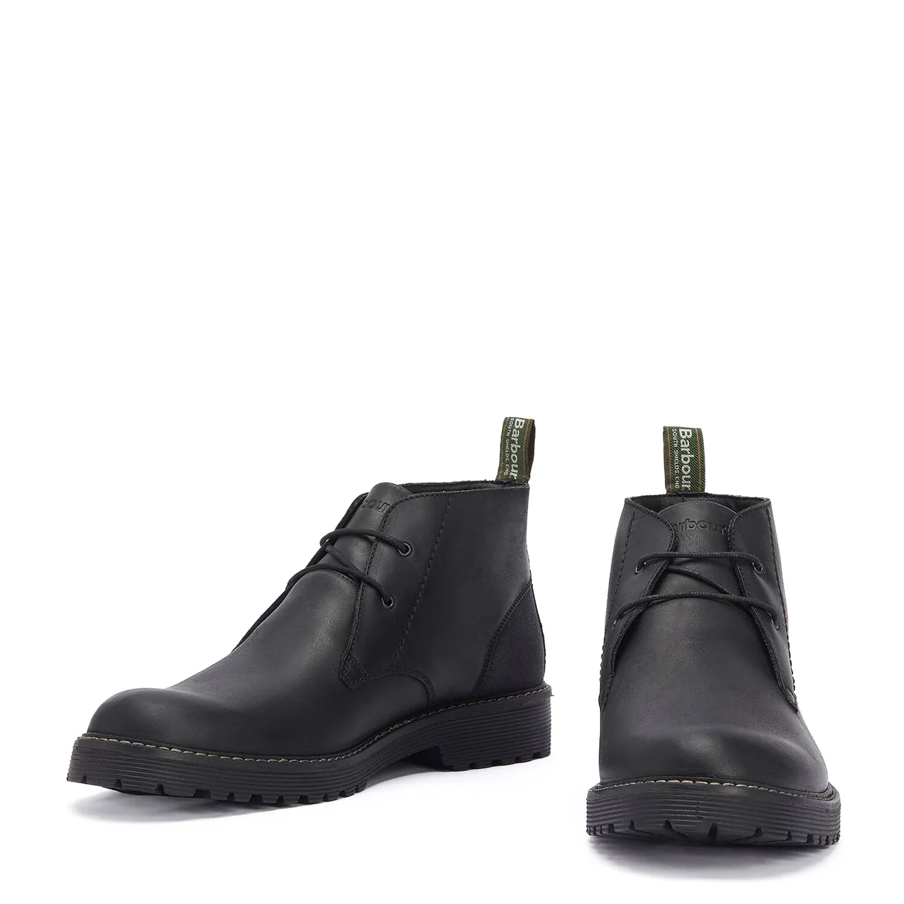 Barbour Maxwell Chukka Boots Black - Image 3