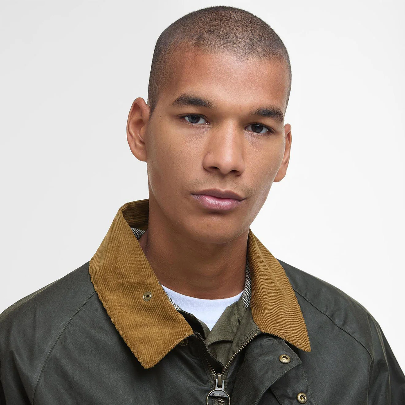 Barbour Modern Bedale Wax Jacket Archive Olive - Image 3