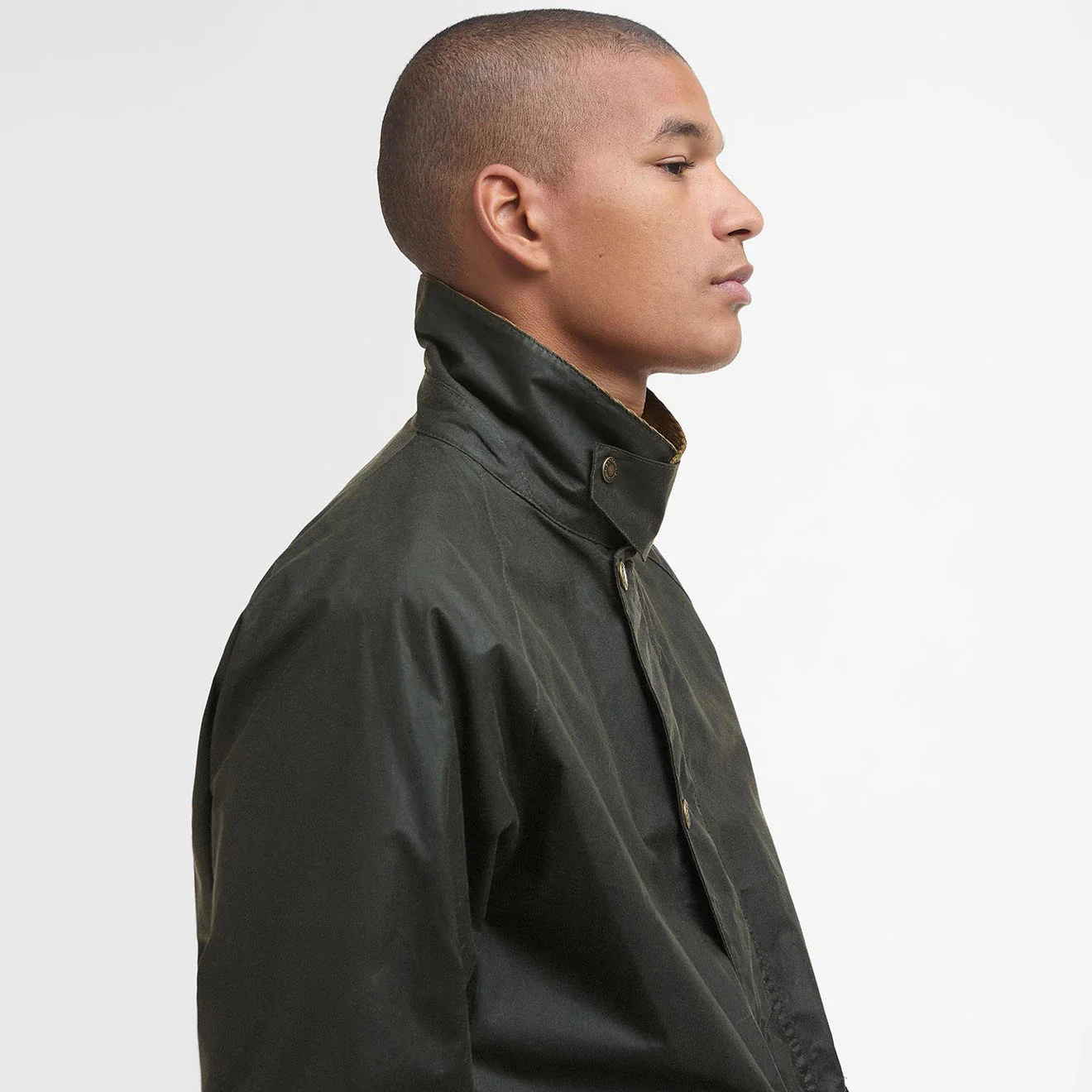 Barbour Modern Bedale Wax Jacket Archive Olive - Image 4