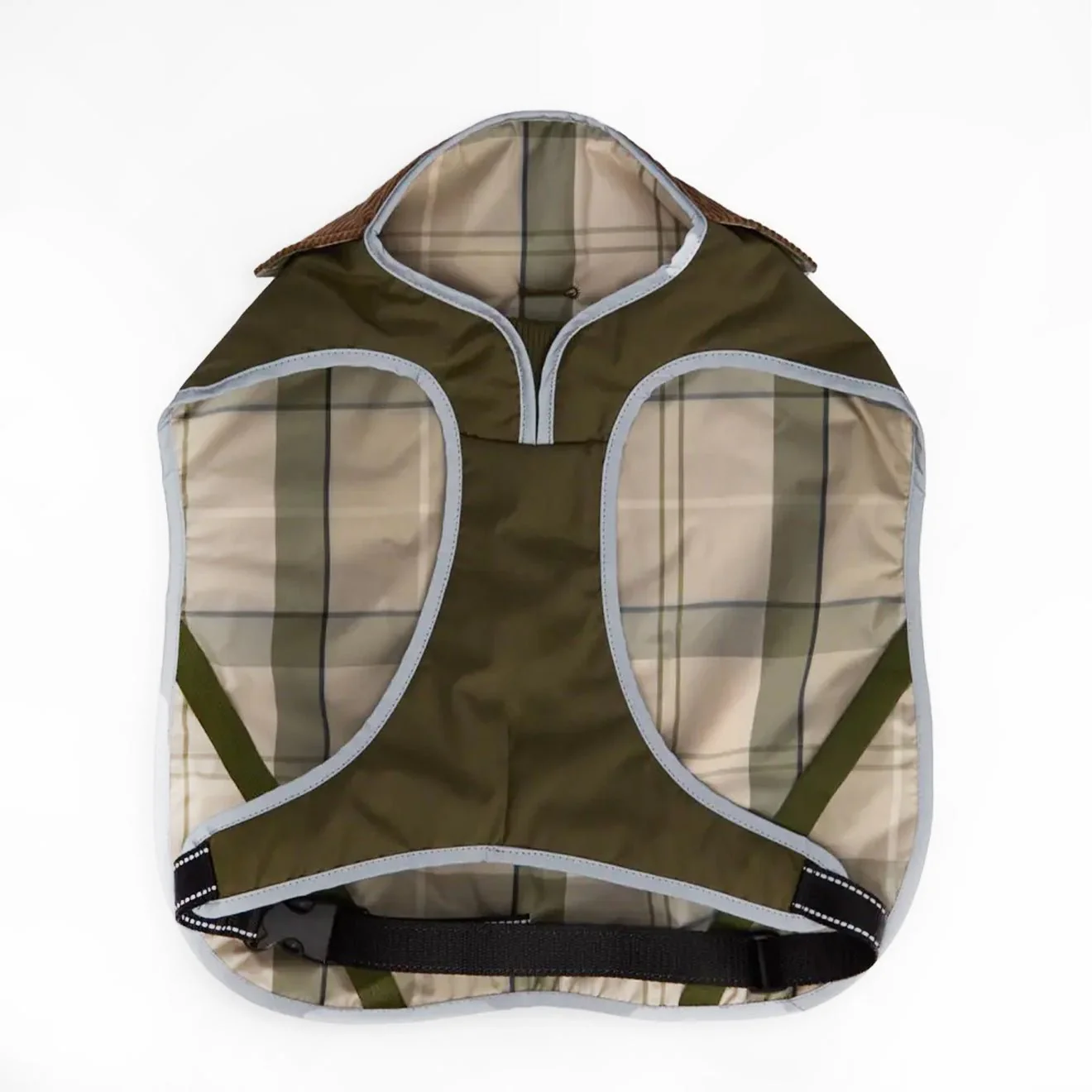 Barbour Monmouth Waterproof Dog Coat - Olive - Image 2