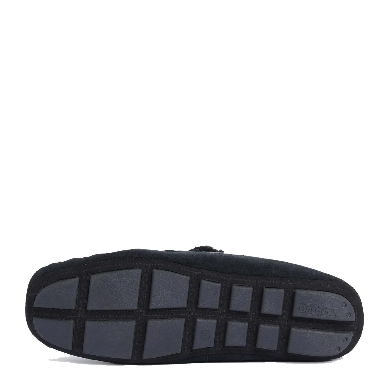 Barbour Monty Slippers Black Suede - Image 3
