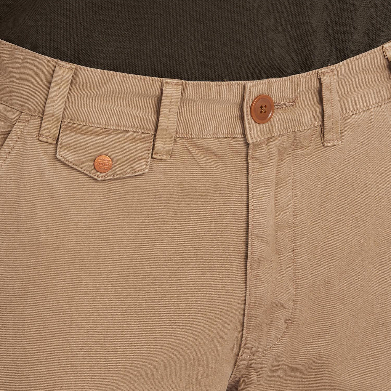 Barbour Neuston Twill Trousers Stone - Image 4