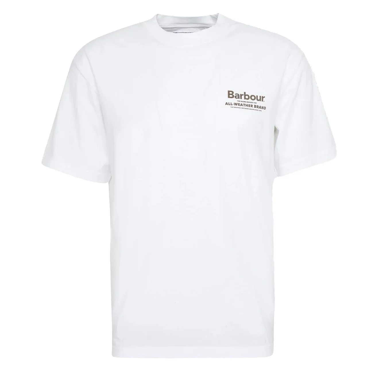 Barbour Outdoors Graphic Fit T-Shirt White