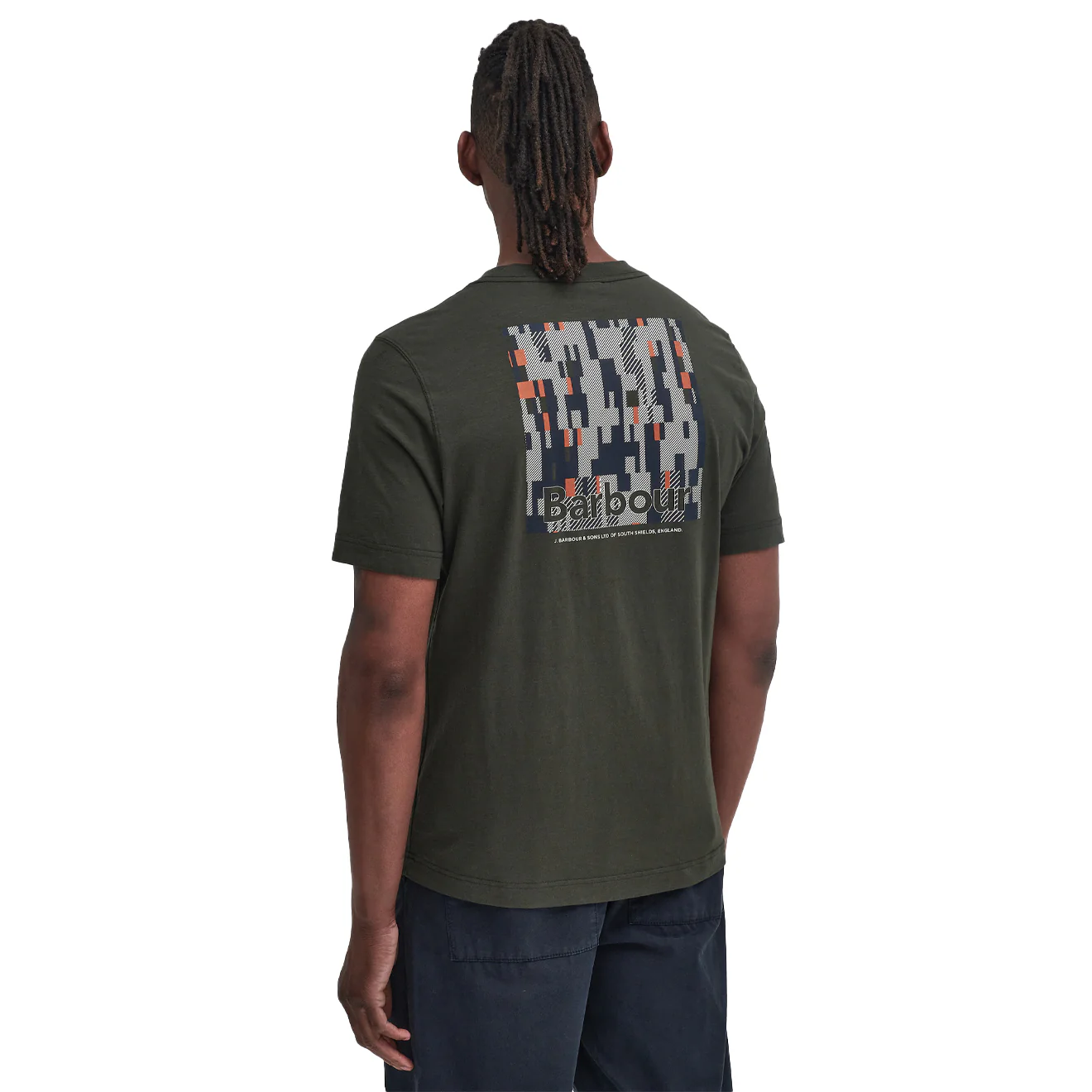 Barbour Pitbright Relaxed T-Shirt Sage - Image 5