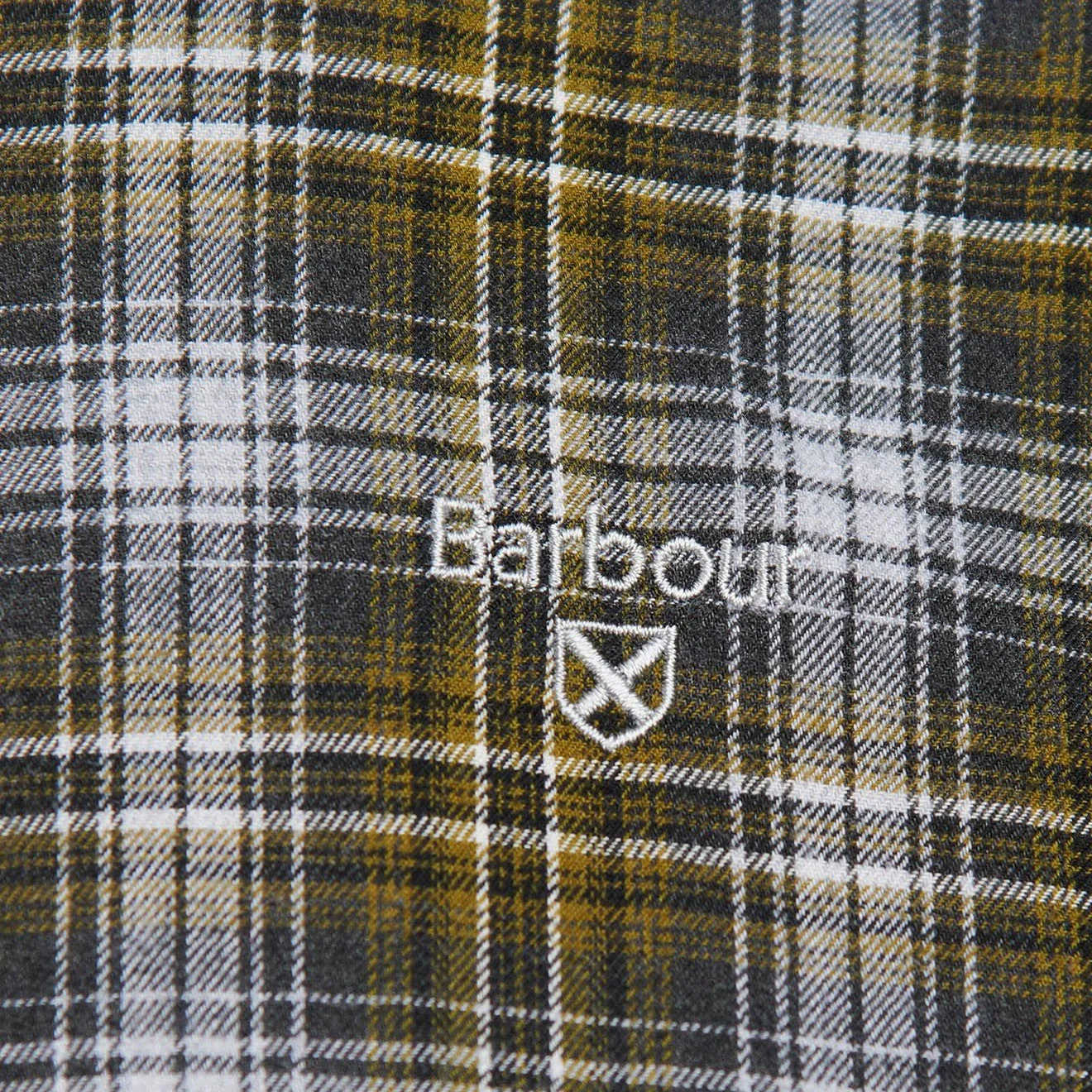 Barbour Portland Tailored Fit Shirt Moss - Image 2