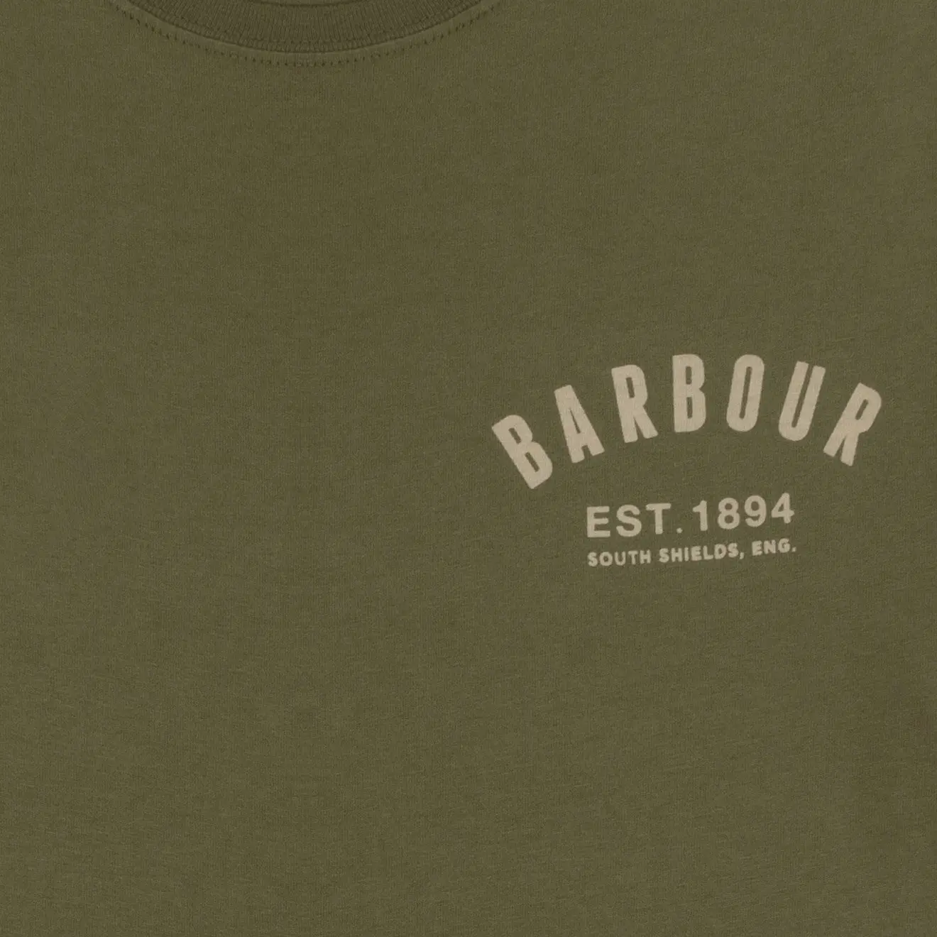 Barbour Preppy Tee Burnt Olive - Image 3