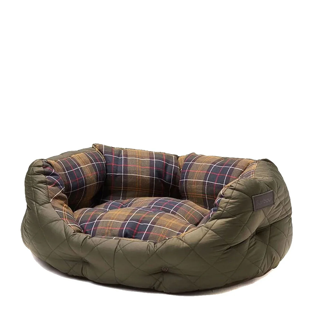 Barbour Quilted Dog Bed 24 Olive